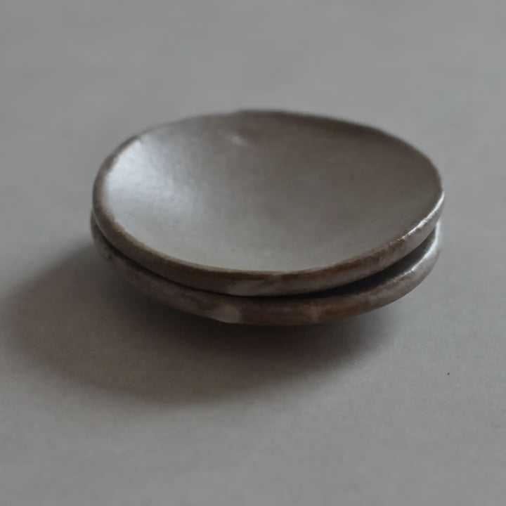 Sand Ceramic Incense Plate by Cedar and Myrrh