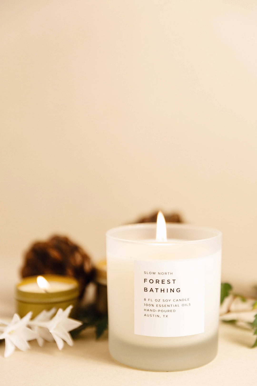 Forest Bathing (Fir, Patchouli, Pine) Non-Toxic Candle
