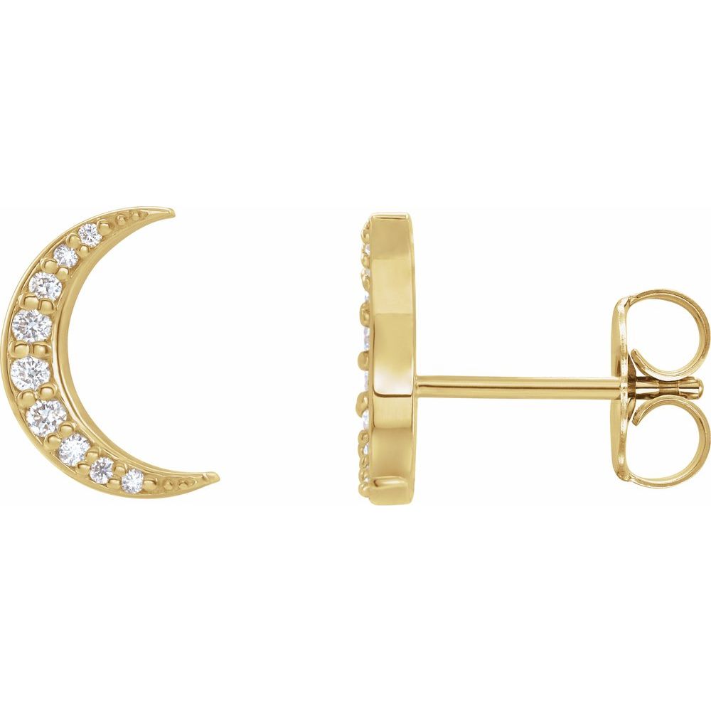 Unique gold gemstone clicker dangle coin earrings