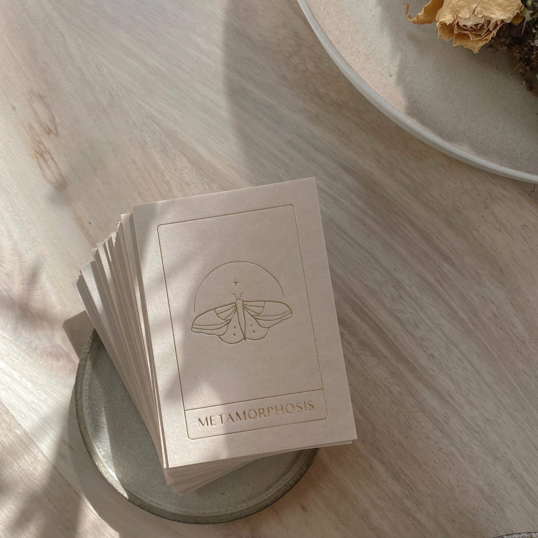 Metamorphosis card on ritual deck