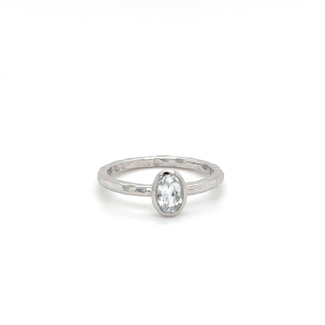 Evergreen Oval Ring