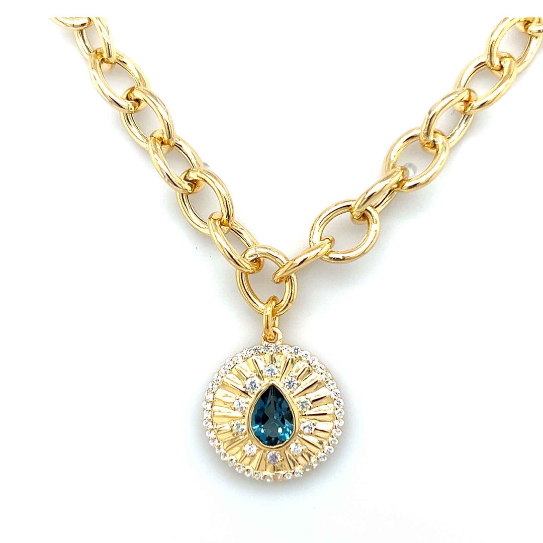 Charm bracelet custom stackable gemstones and gold