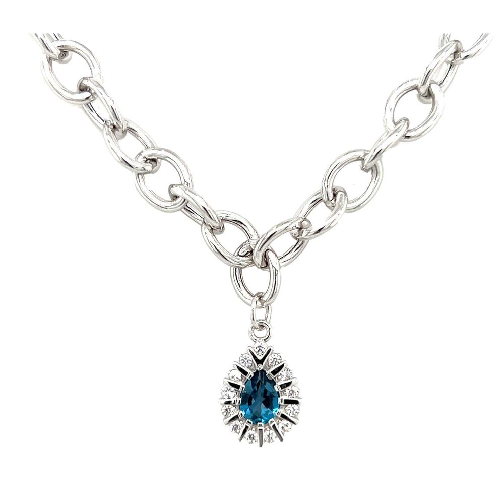Charm bracelet custom stackable gemstones and silver